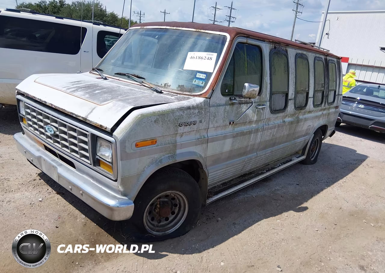 1985 Ford Econoline E150 Van VIN:1FDEE14F7FHA65512 - 2