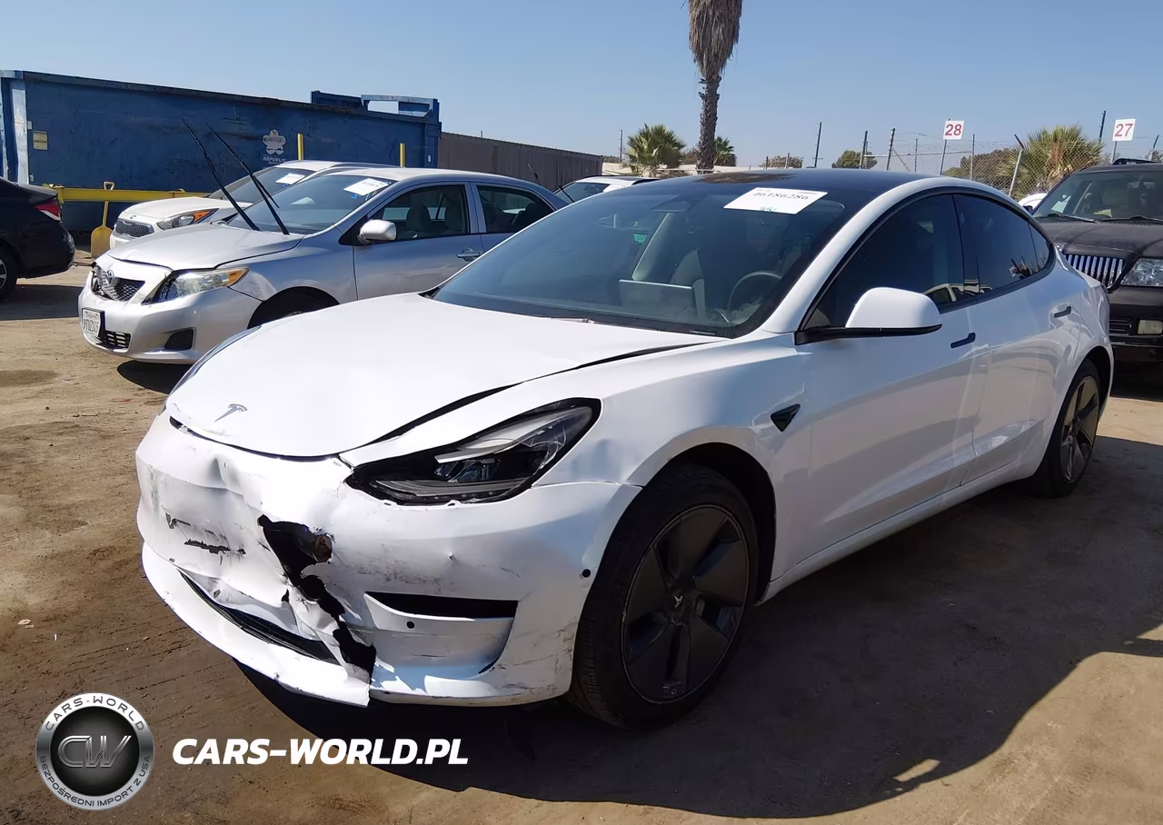 2022 Tesla Model 3 Long Range Dual Motor All-Wheel Drive VIN:5YJ3E1EBXNF275740 - 2