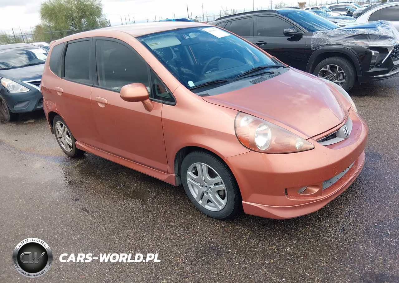 2007 Honda Fit Sport VIN:JHMGD37607S040316 - 1