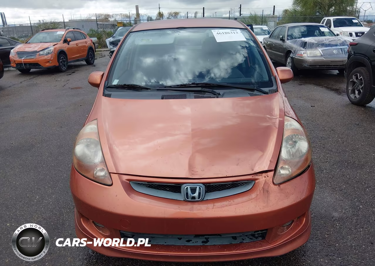 2007 Honda Fit Sport VIN:JHMGD37607S040316 - 12