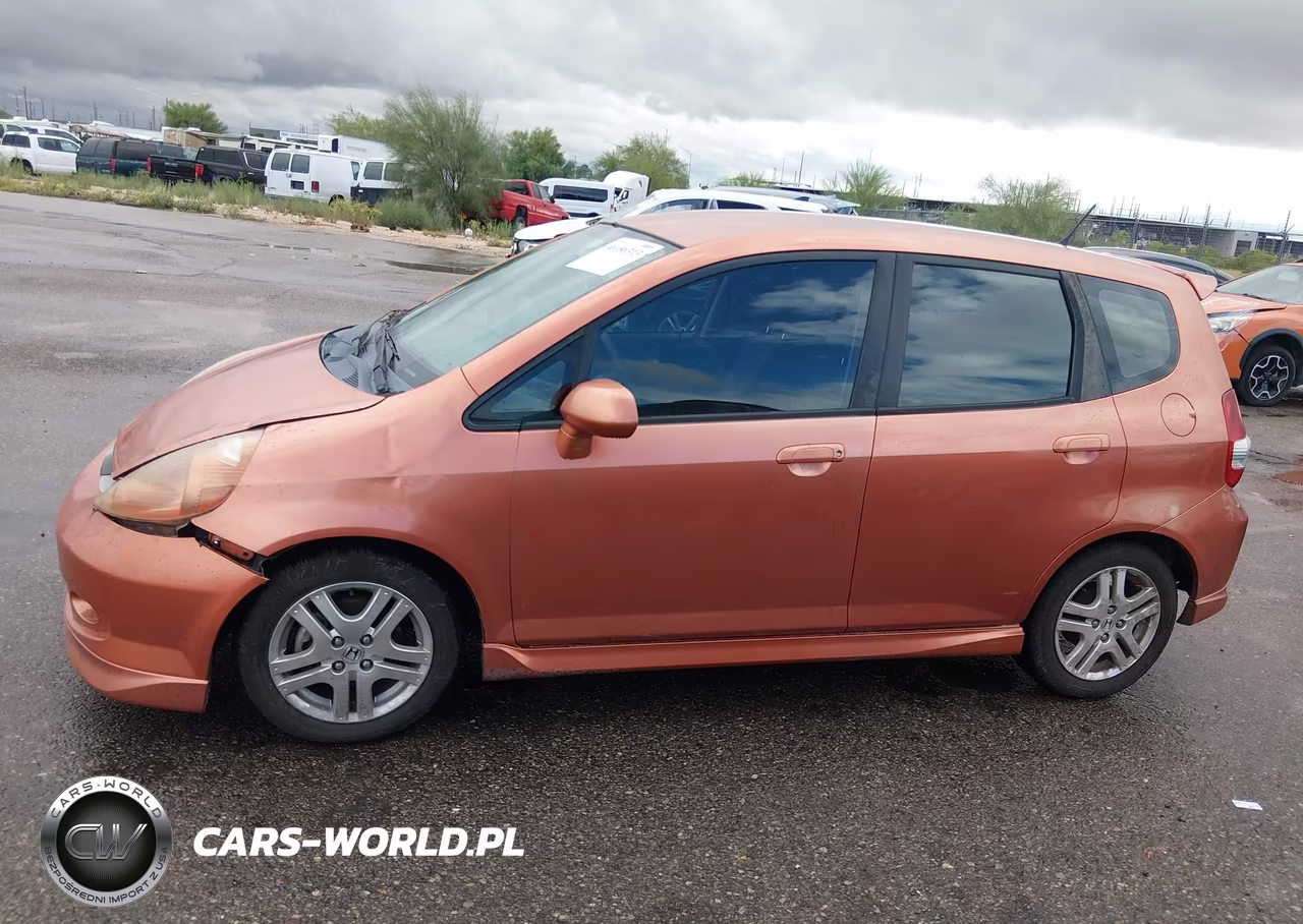 2007 Honda Fit Sport VIN:JHMGD37607S040316 - 14