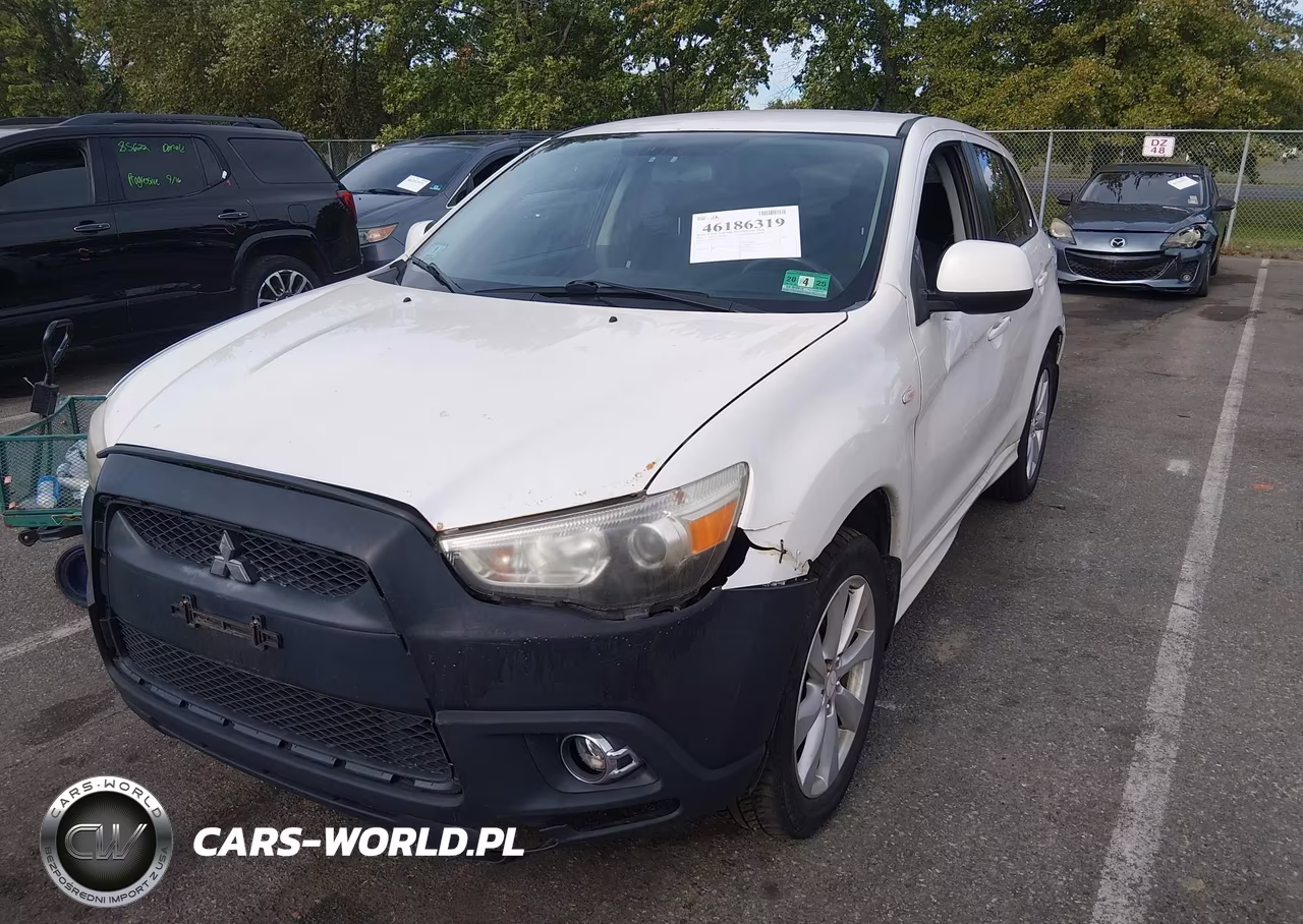2012 Mitsubishi Outlander Sport Se VIN:JA4AR4AUXCZ010371 - 2
