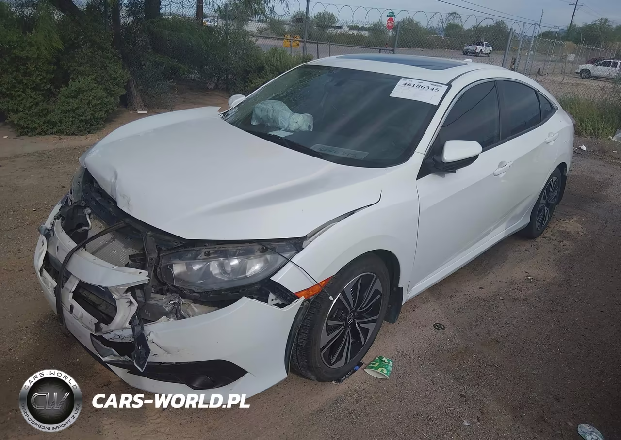 2017 Honda Civic Ex-T VIN:19XFC1F35HE001821 - 2