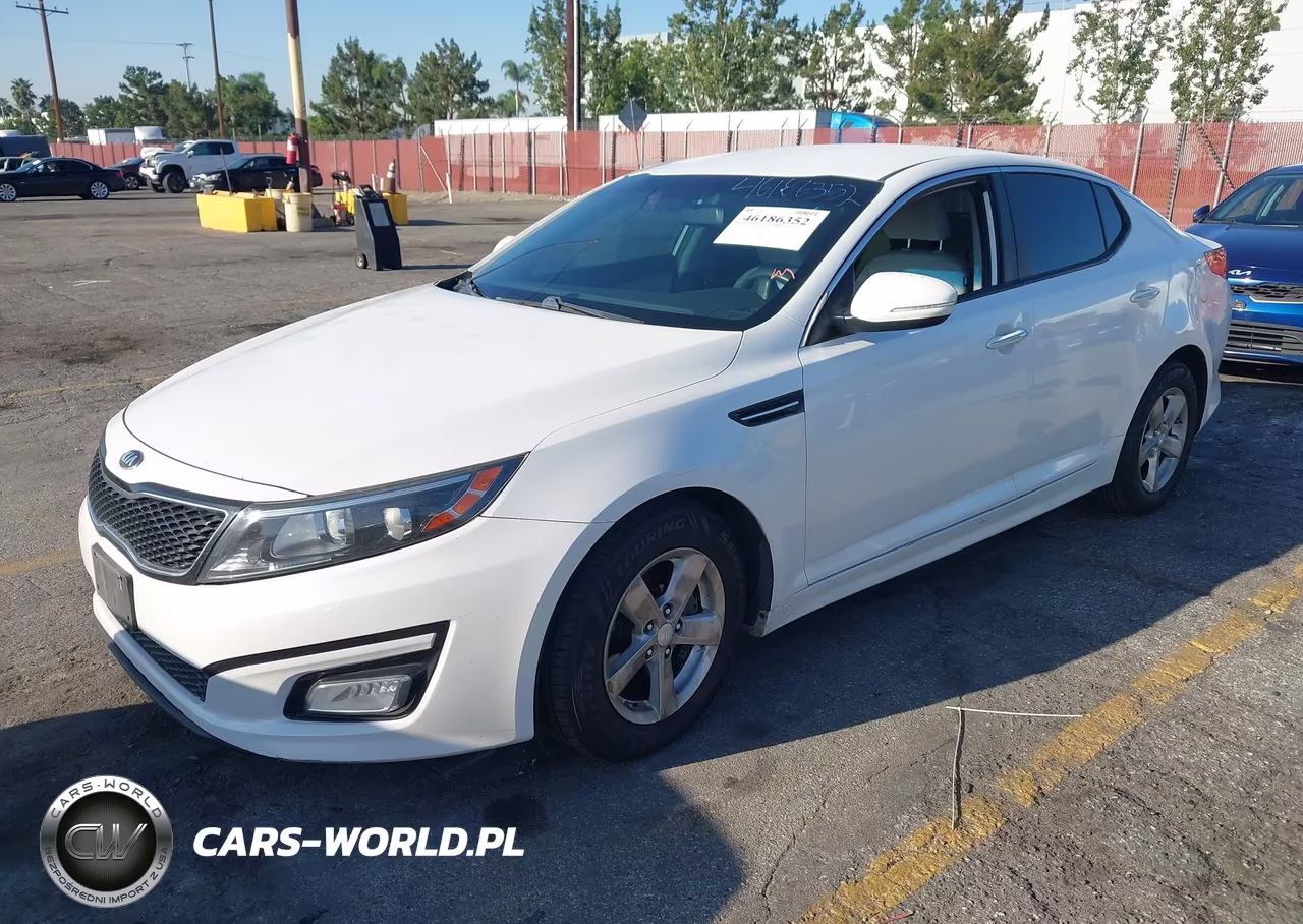 2014 Kia Optima Lx VIN:KNAGM4A74E5510669 - 2