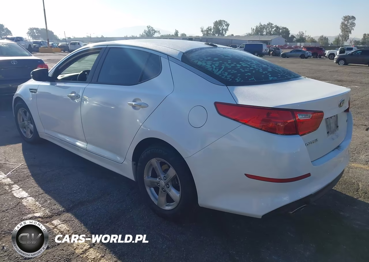2014 Kia Optima Lx VIN:KNAGM4A74E5510669 - 3