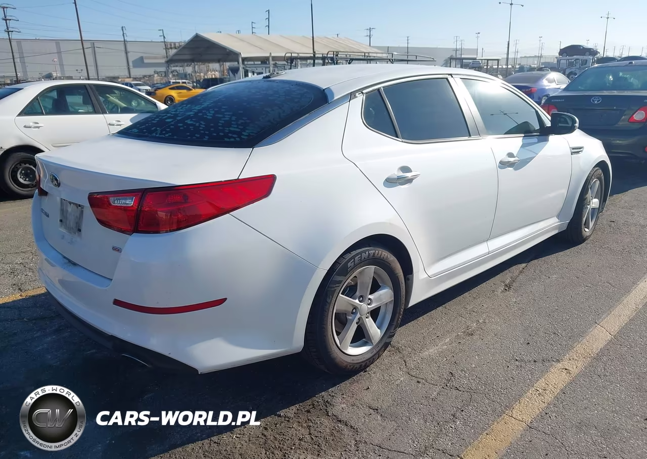 2014 Kia Optima Lx VIN:KNAGM4A74E5510669 - 4