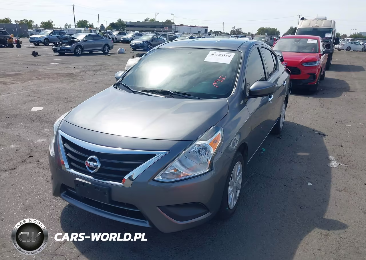 2019 Nissan Versa 1.6 Sv VIN:3N1CN7AP0KL852828 - 2