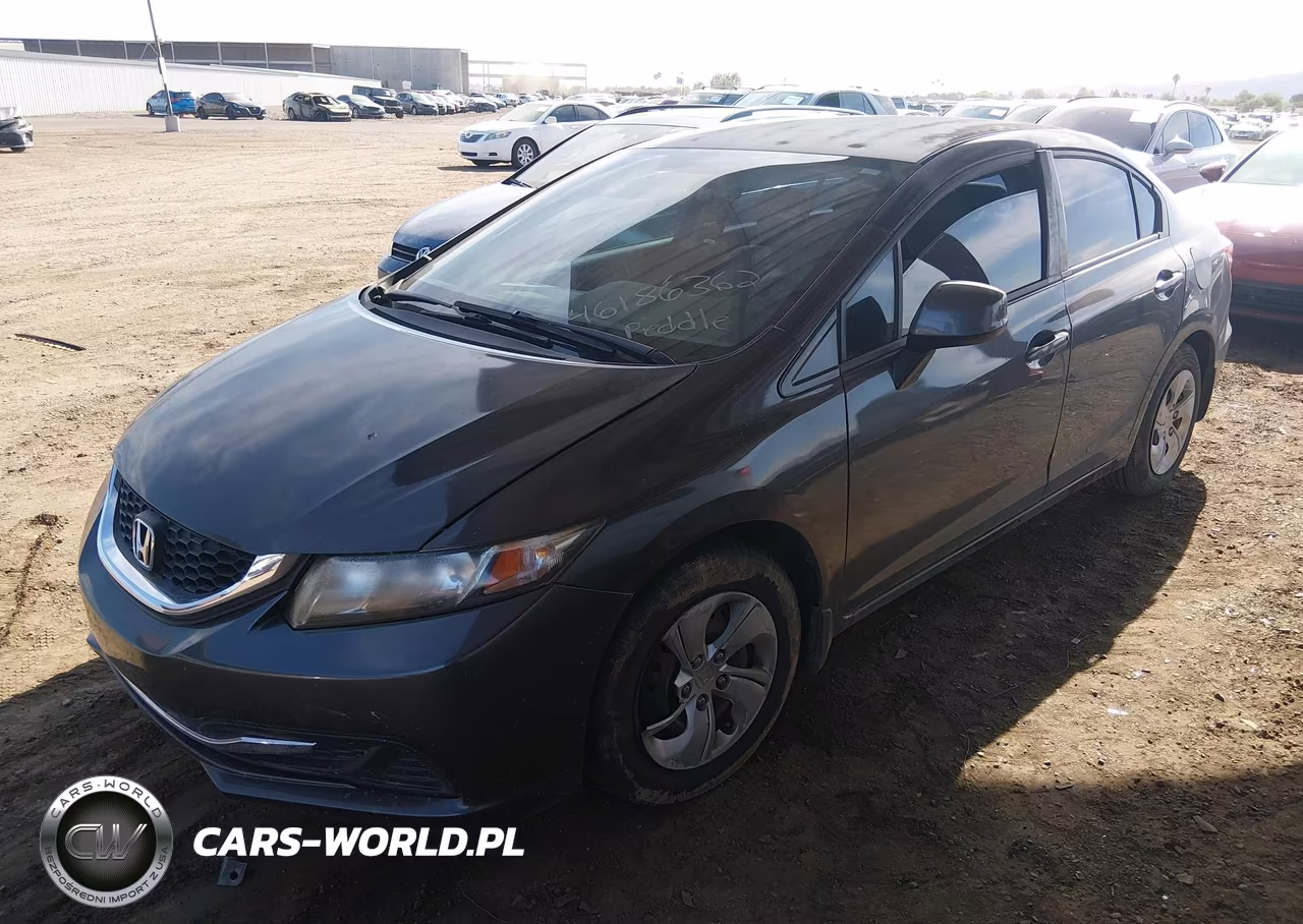2013 Honda Civic Lx VIN:2HGFB2F58DH574397 - 6