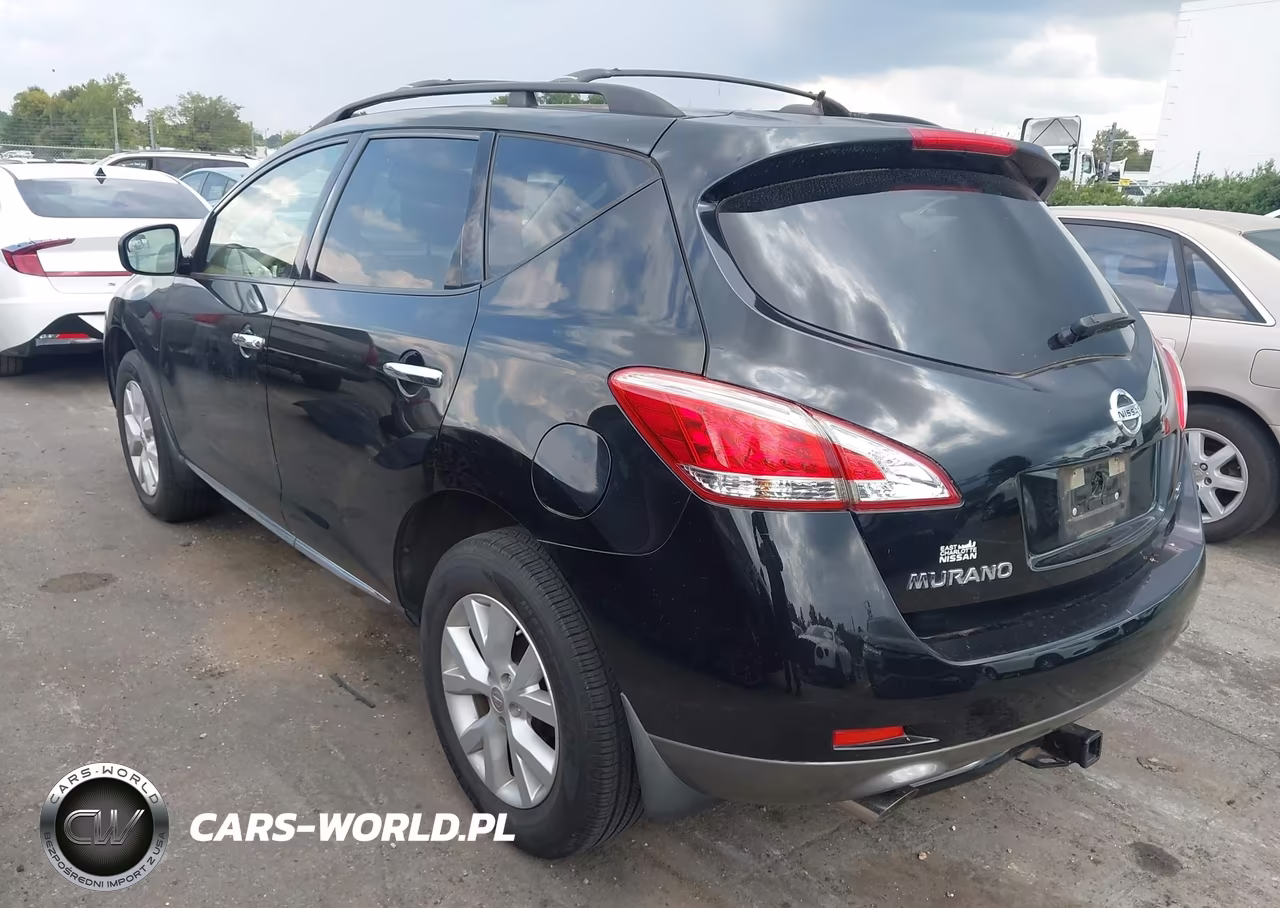 2014 Nissan Murano Sl VIN:JN8AZ1MUXEW401285 - 3