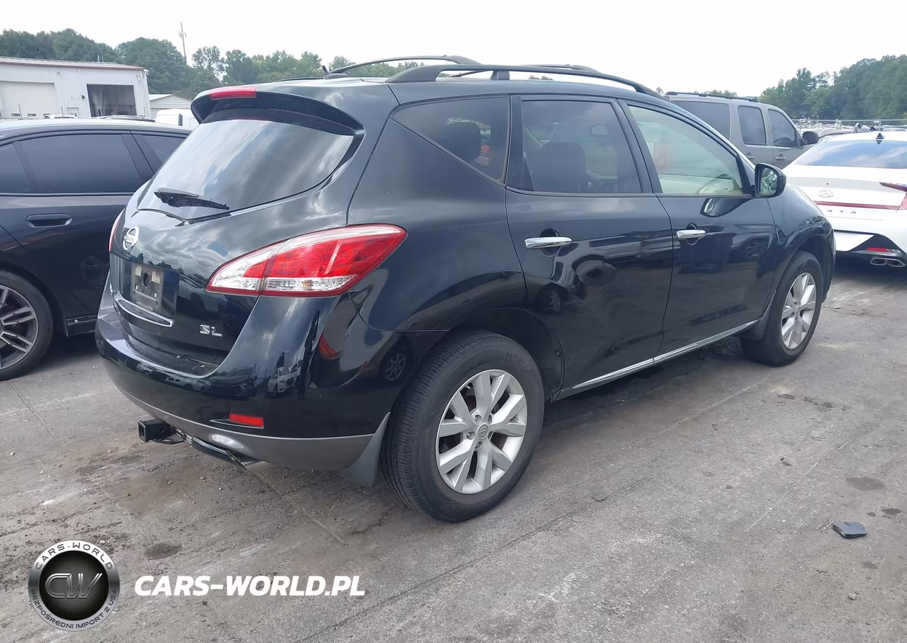 2014 Nissan Murano Sl VIN:JN8AZ1MUXEW401285 - 4