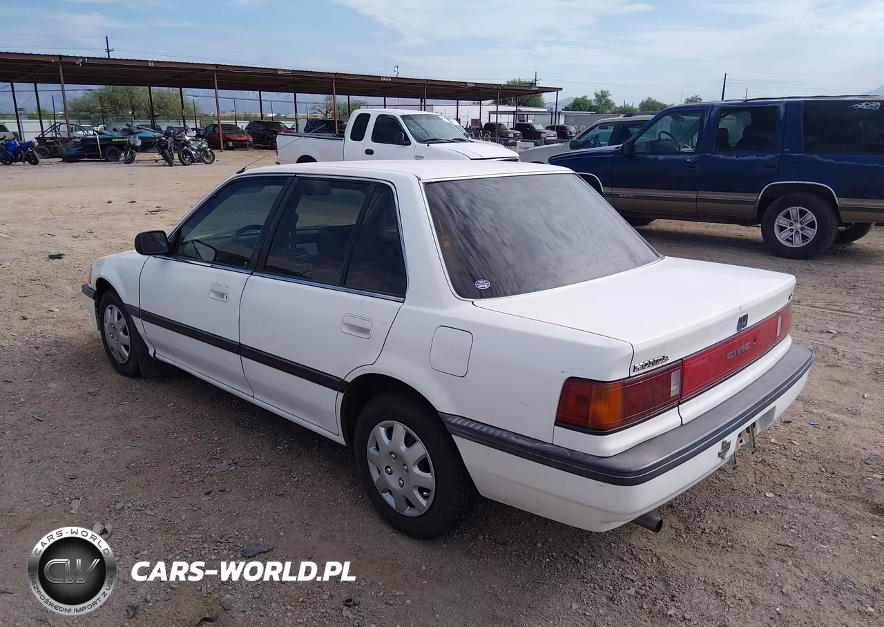 1989 Honda Civic Lx VIN:1HGED3652KA040738 - 3