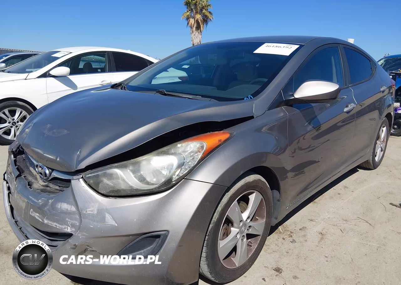 2013 Hyundai Elantra Gls VIN:5NPDH4AE6DH241324 - 2