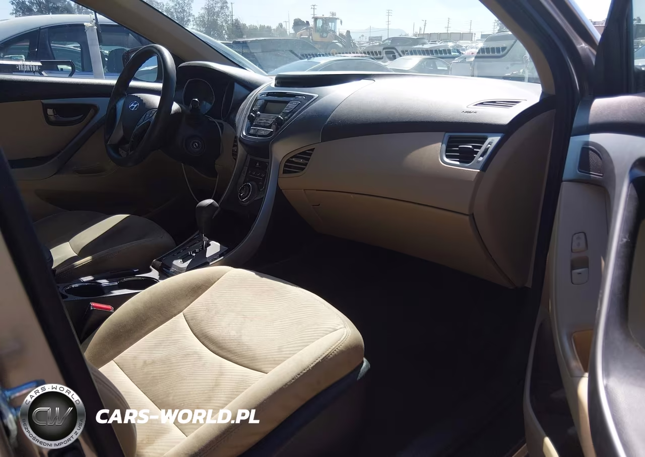 2013 Hyundai Elantra Gls VIN:5NPDH4AE6DH241324 - 5