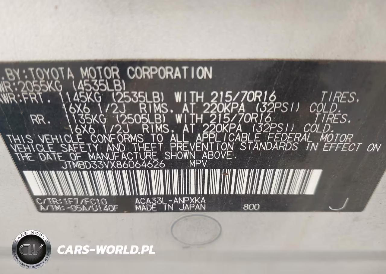 2008 Toyota Rav4 VIN:JTMBD33VX86064626 - 9