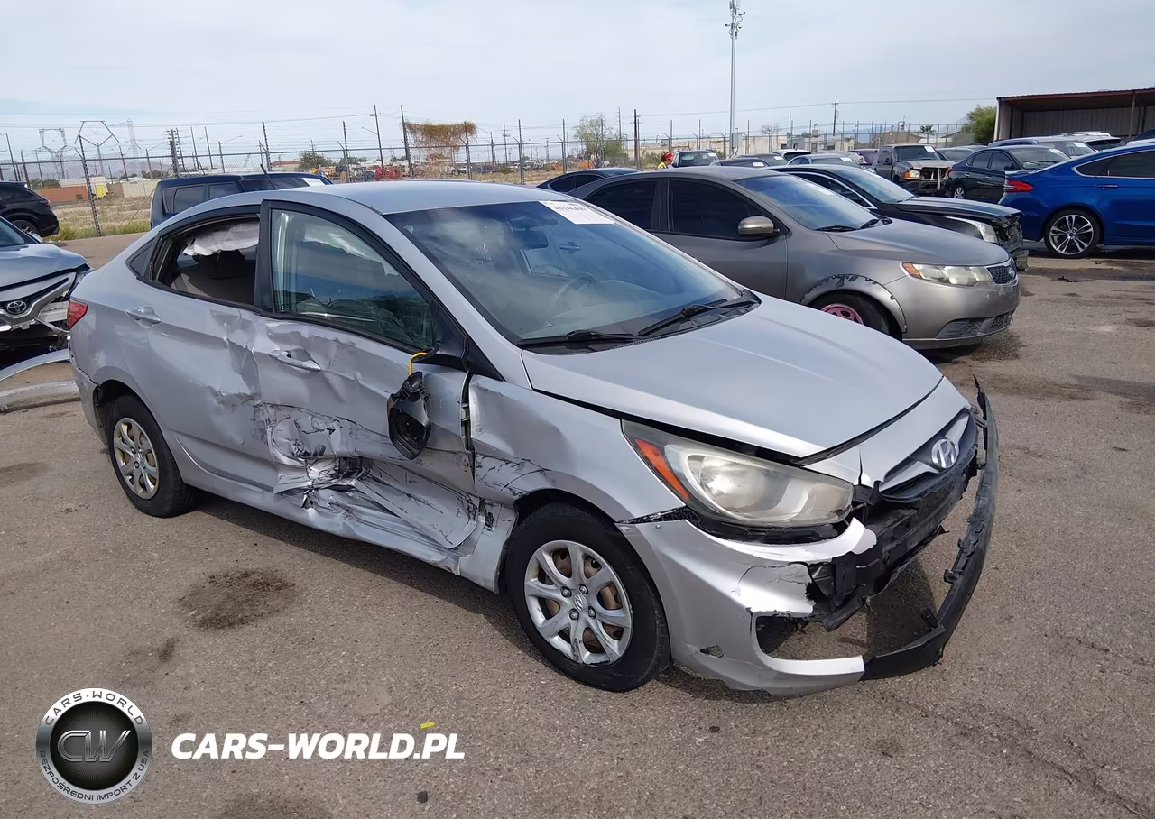 2012 Hyundai Accent VIN:KMHCT4AEXCU197676 - 1