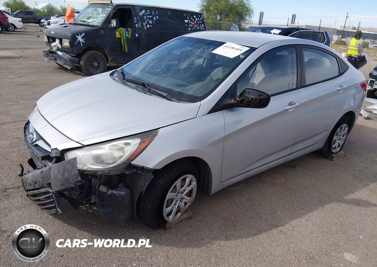 2012 Hyundai Accent VIN:KMHCT4AEXCU197676 - 2