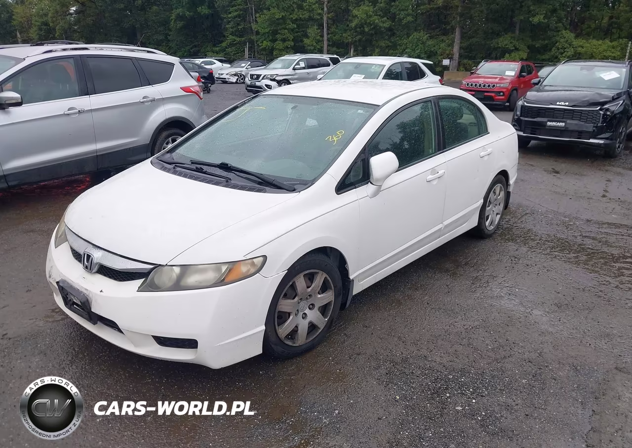 2010 Honda Civic Lx VIN:2HGFA1F57AH527452 - 2
