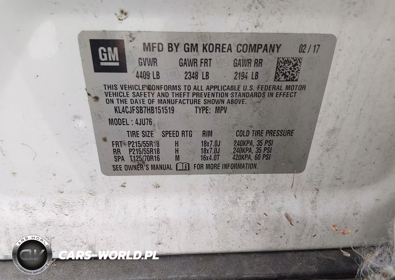 2017 Buick Encore Preferred Ii VIN:KL4CJFSB7HB151519 - 9