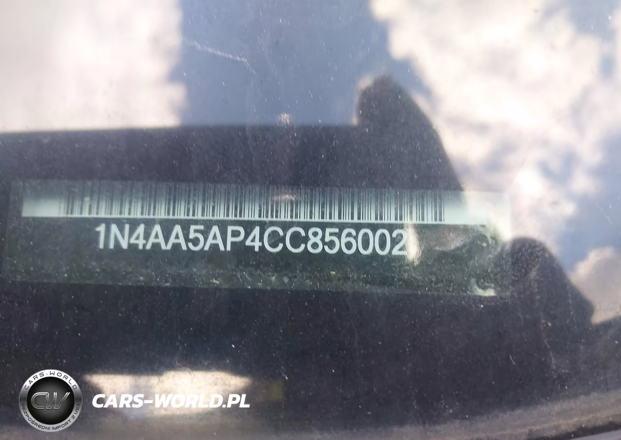 2012 Nissan Maxima 3.5 Sv VIN:1N4AA5AP4CC856002 - 12