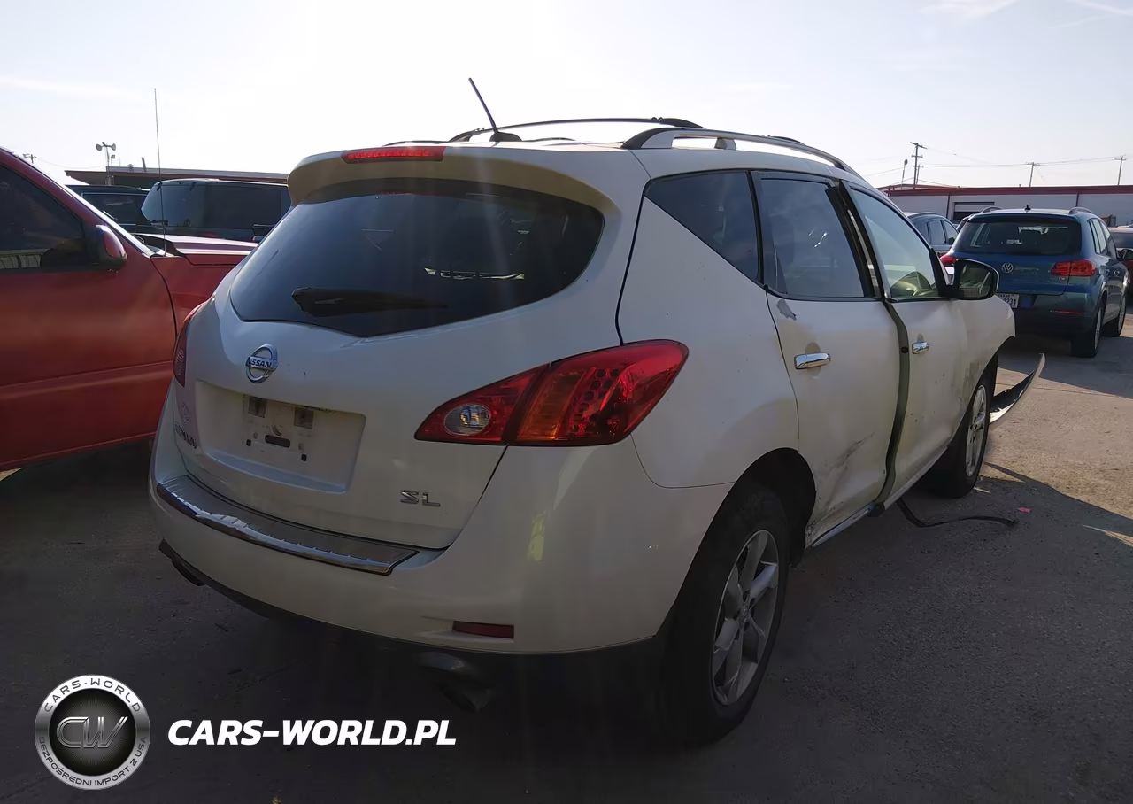2009 Nissan Murano Sl VIN:JN8AZ18U59W106661 - 4