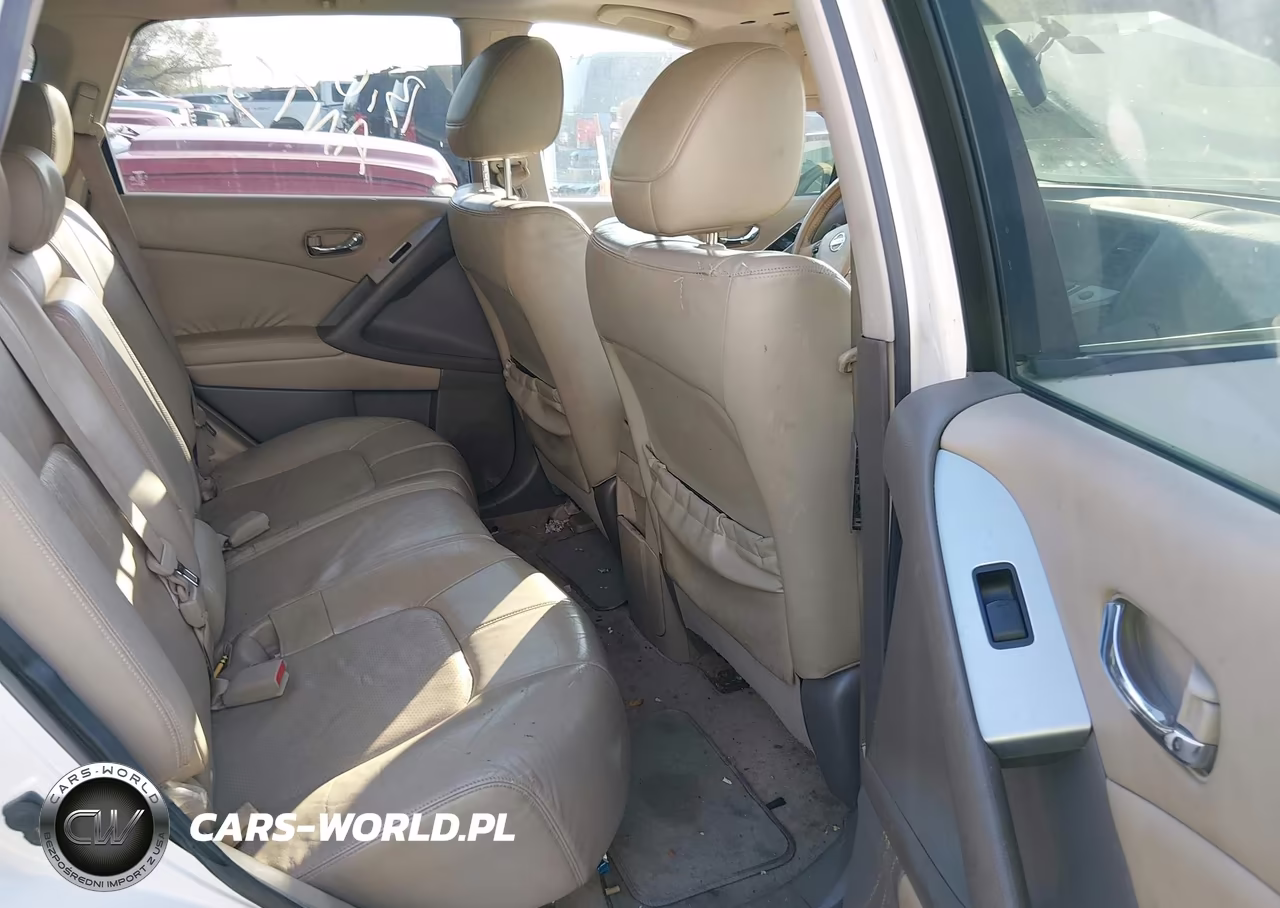 2009 Nissan Murano Sl VIN:JN8AZ18U59W106661 - 8