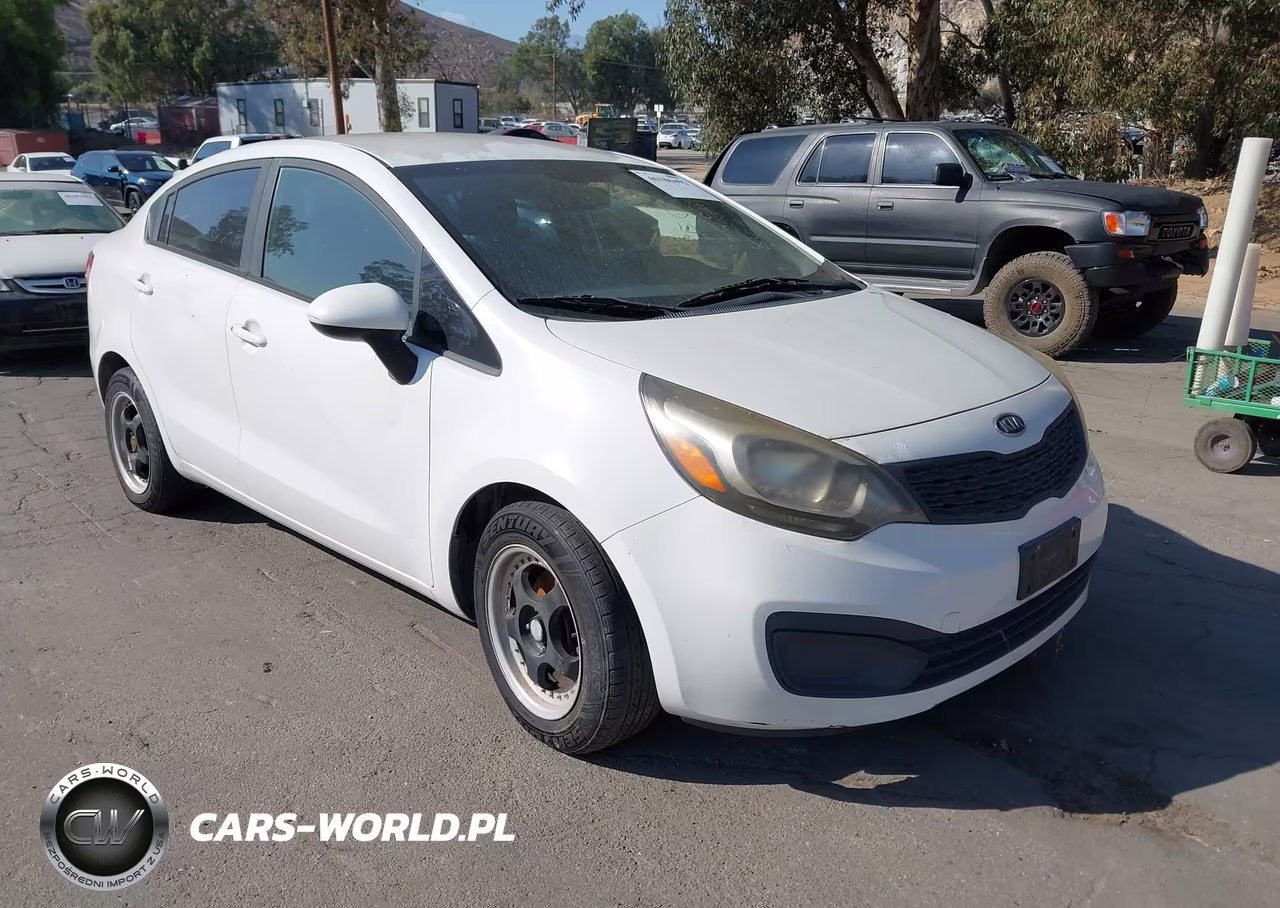 2012 Kia Rio Lx VIN:KNADM4A34C6041946 - 1
