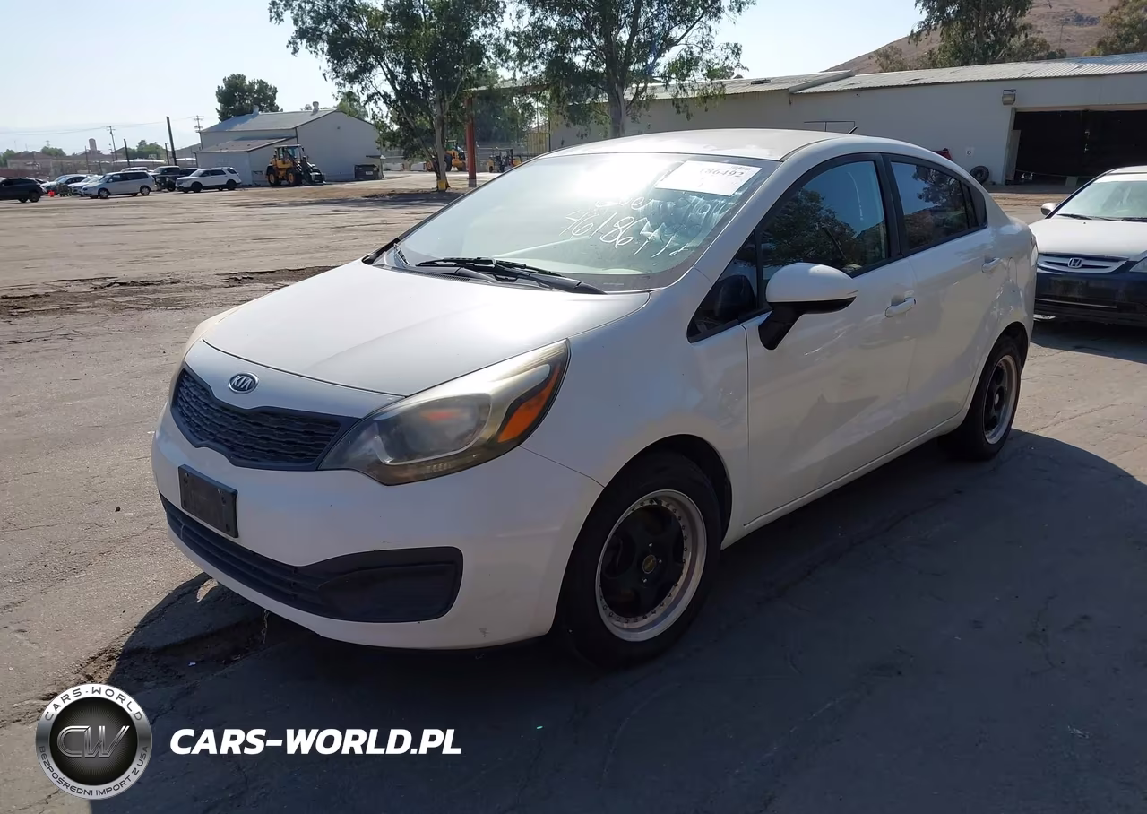 2012 Kia Rio Lx VIN:KNADM4A34C6041946 - 2