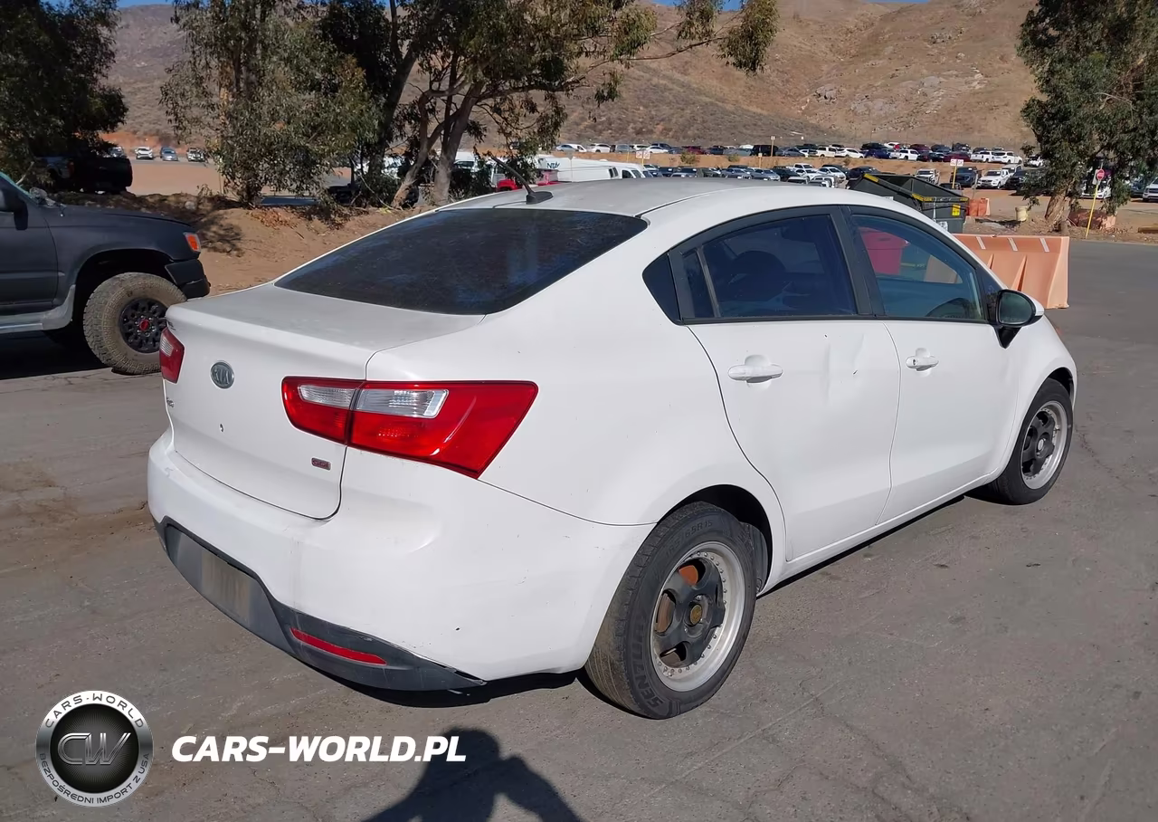 2012 Kia Rio Lx VIN:KNADM4A34C6041946 - 4