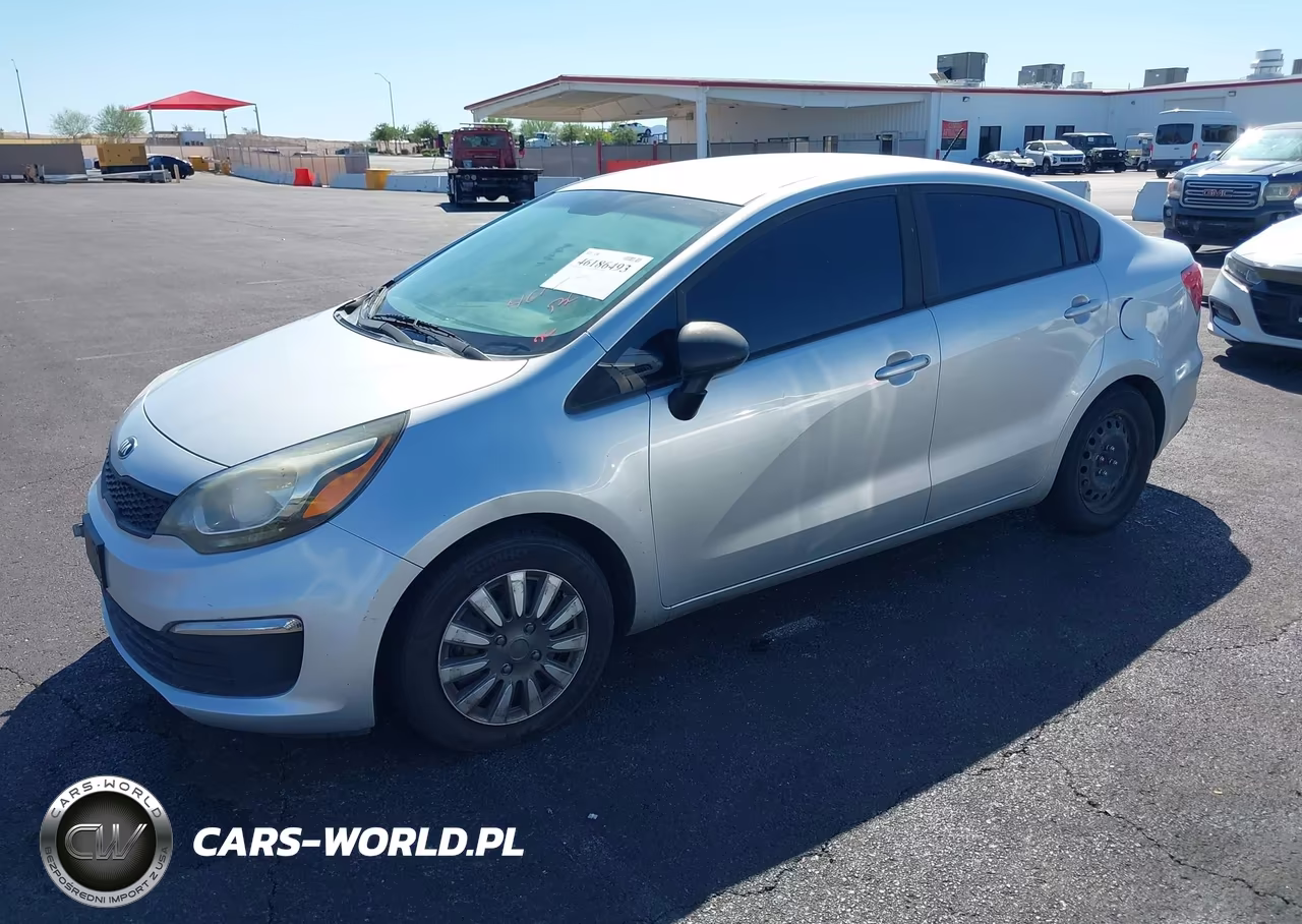 2016 Kia Rio Lx VIN:KNADM4A32G6667615 - 2