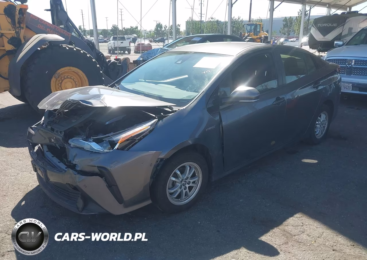 2019 Toyota Prius Le VIN:JTDKARFUXK3096015 - 2