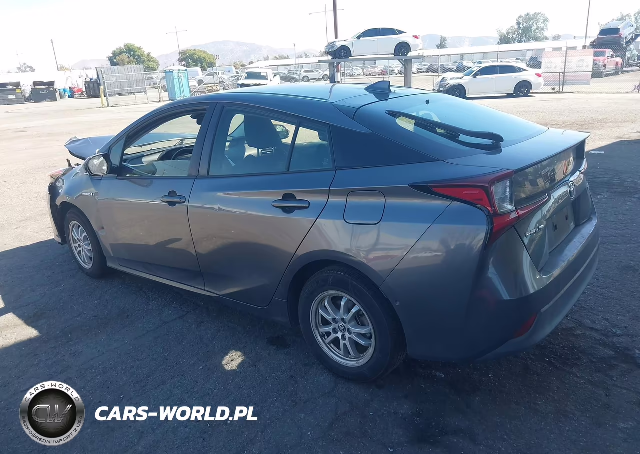 2019 Toyota Prius Le VIN:JTDKARFUXK3096015 - 3