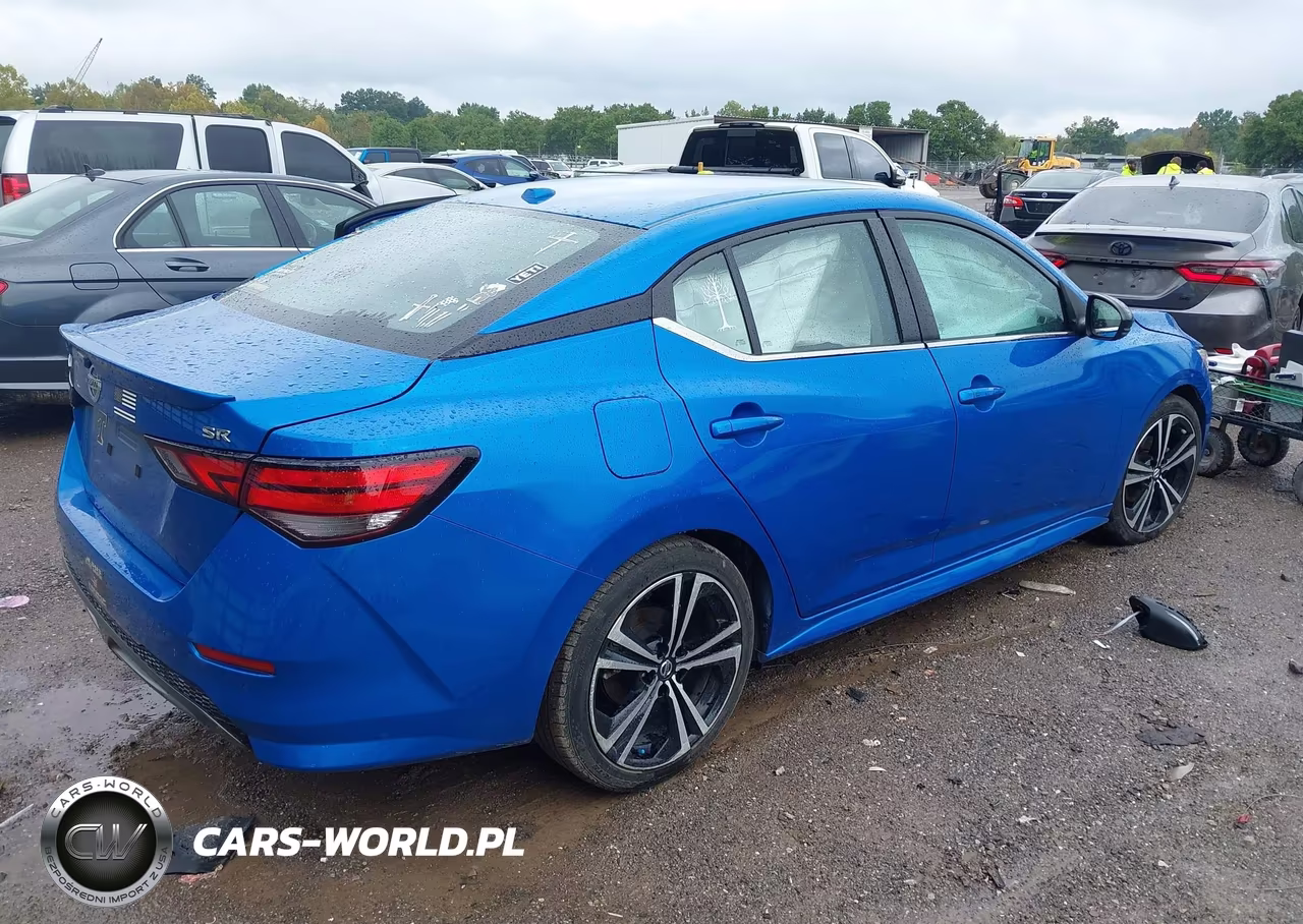 2022 Nissan Sentra Sr Xtronic Cvt VIN:3N1AB8DV6NY255030 - 4