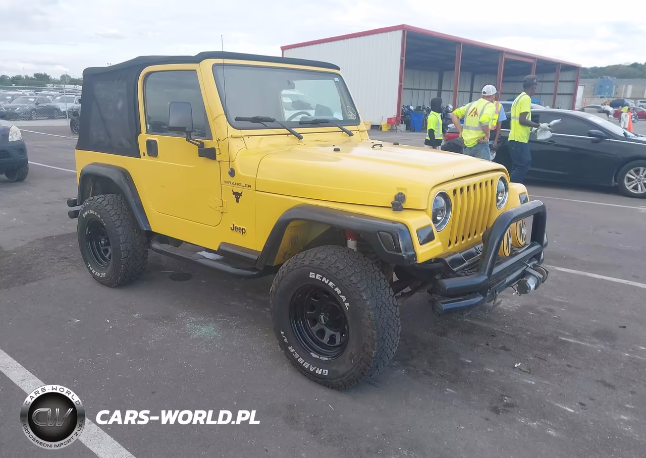 2000 Jeep Wrangler Se VIN:1J4FA29P2YP797156 - 1