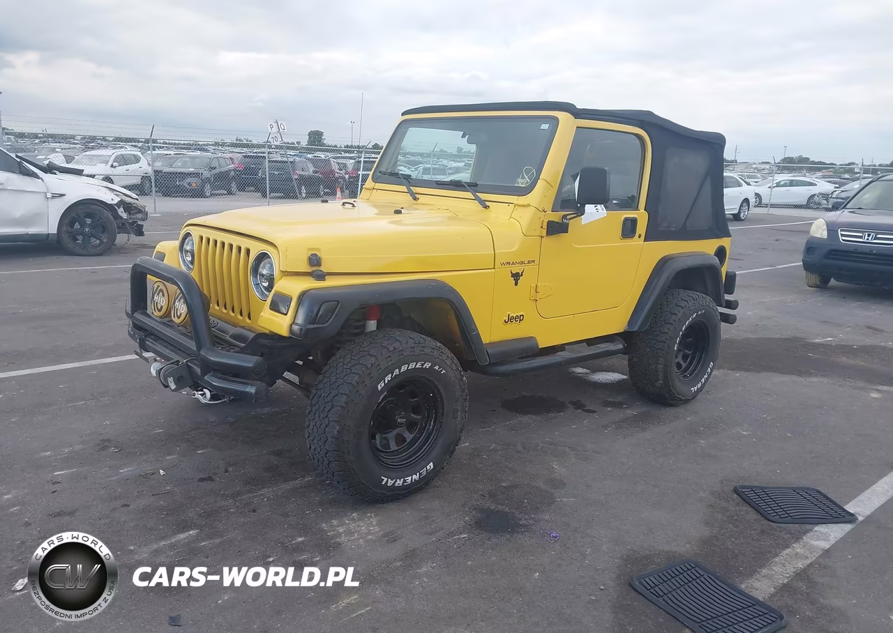 2000 Jeep Wrangler Se VIN:1J4FA29P2YP797156 - 2
