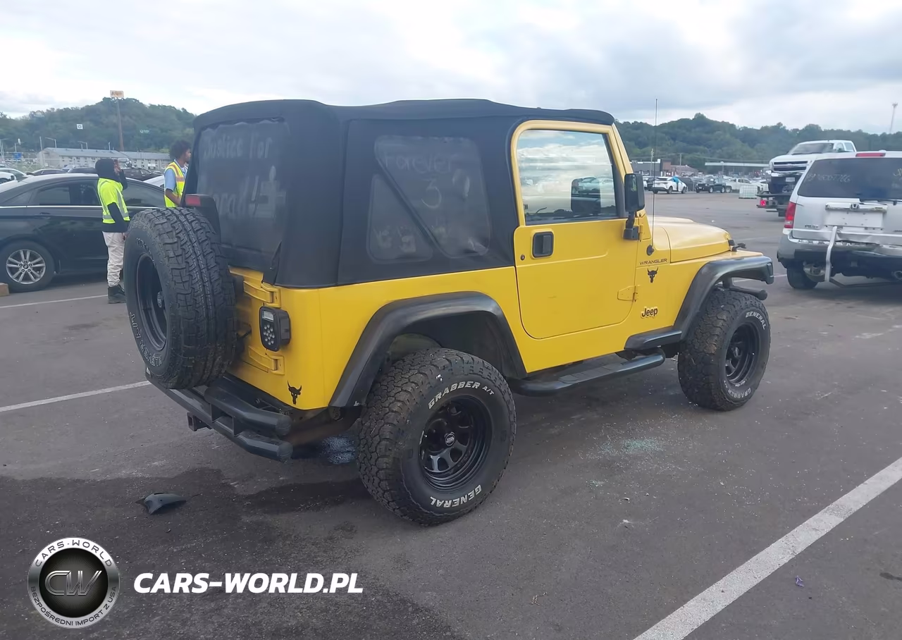 2000 Jeep Wrangler Se VIN:1J4FA29P2YP797156 - 4