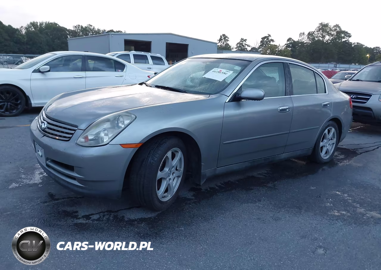 2004 Infiniti G35X VIN:JNKCV51F24M713834 - 2