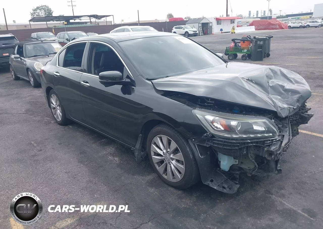 2013 Honda Accord Sdn Ex-L-Ex-L V-6 VIN:1HGCR3F85DA004371 - 1