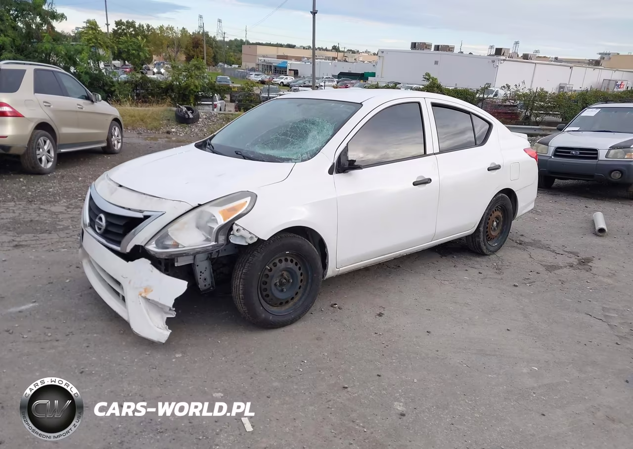 2016 Nissan Versa S Plus VIN:3N1CN7AP4GL818091 - 2