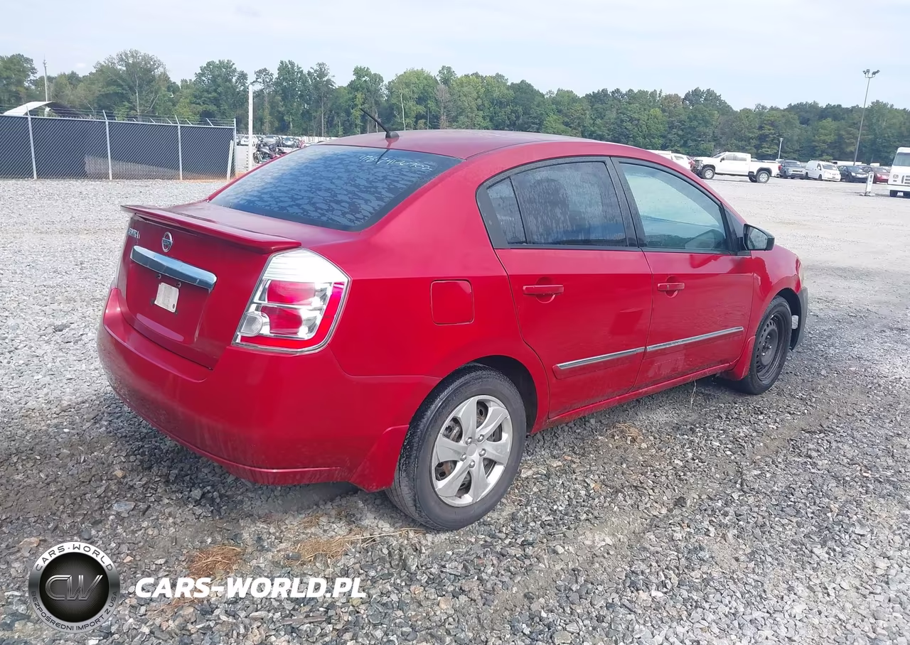 2012 Nissan Sentra 2.0 S VIN:3N1AB6AP9CL771001 - 4