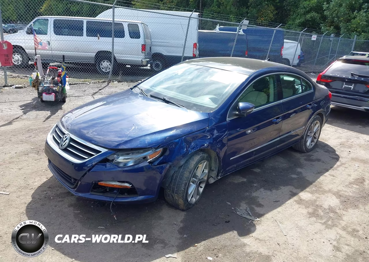 2009 Volkswagen Cc Luxury VIN:WVWHL73C09E542577 - 2