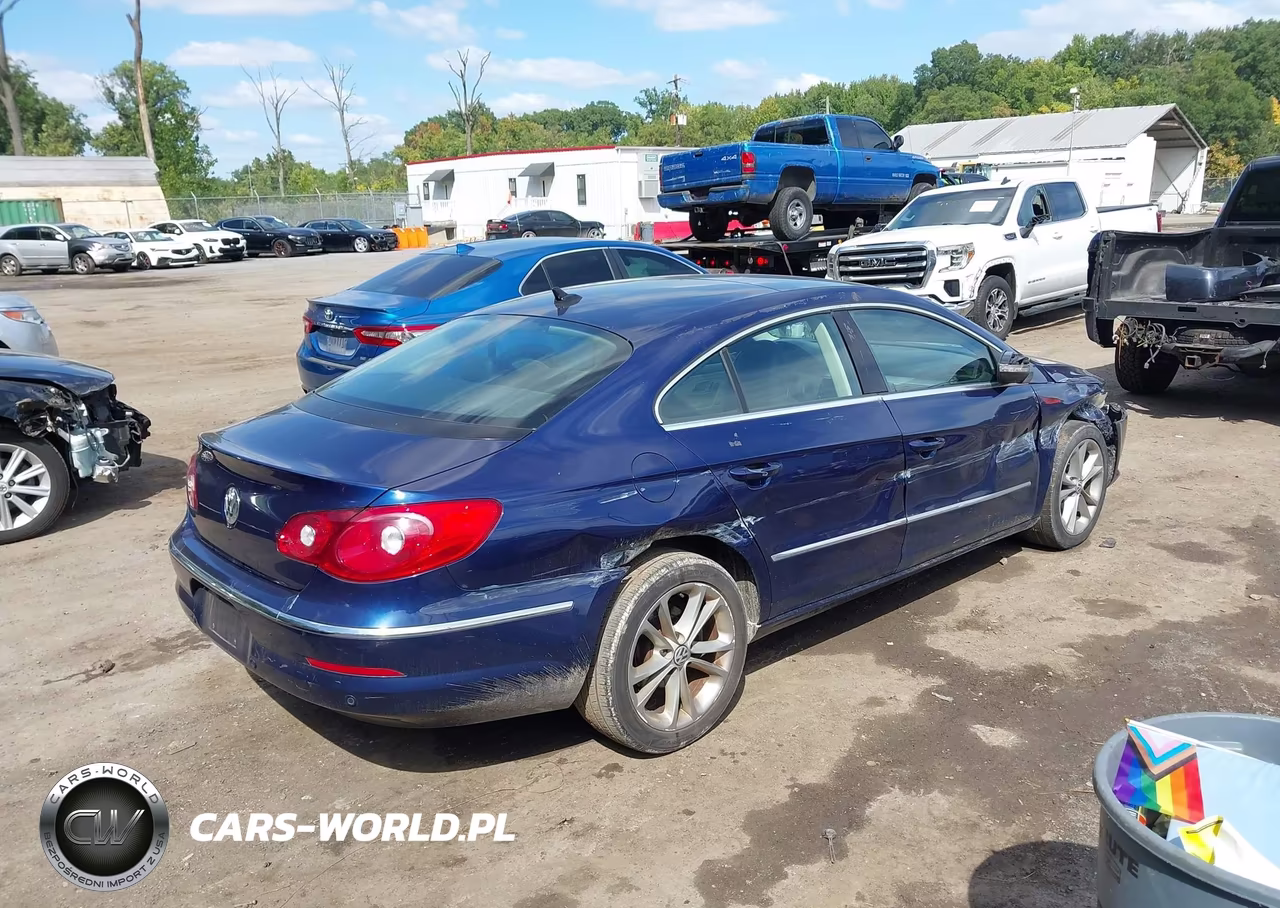 2009 Volkswagen Cc Luxury VIN:WVWHL73C09E542577 - 4