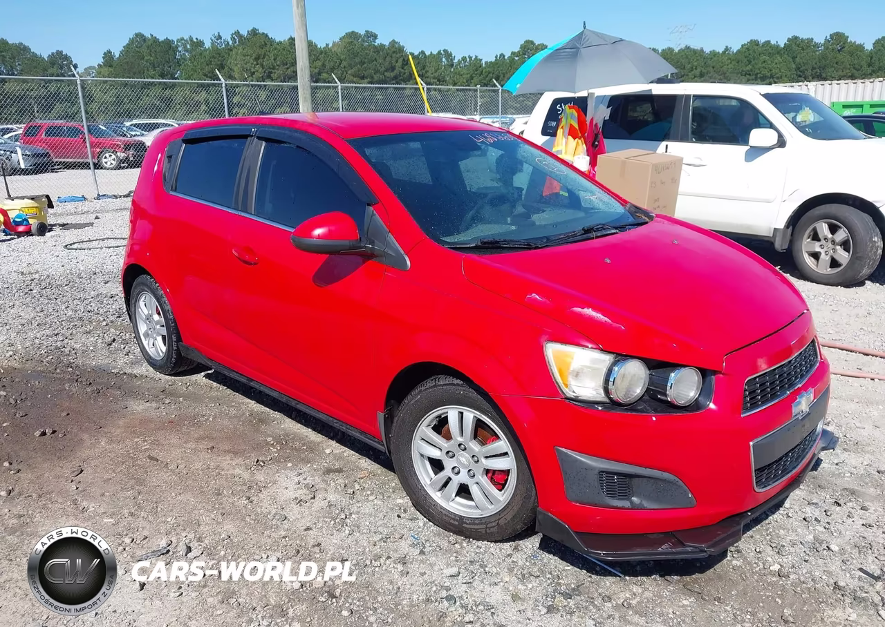 2013 Chevrolet Sonic Lt Manual VIN:1G1JD6SB1D4108533 - 1