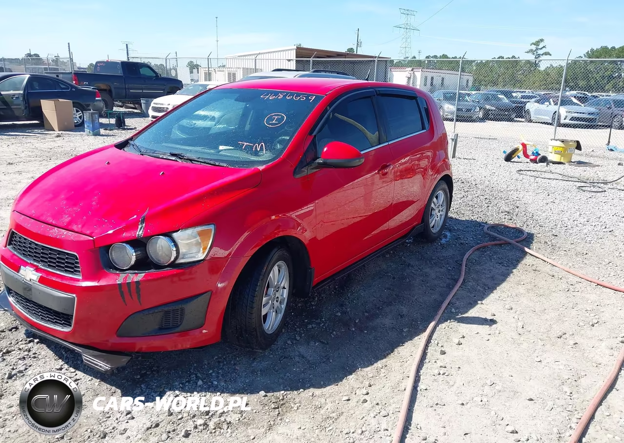 2013 Chevrolet Sonic Lt Manual VIN:1G1JD6SB1D4108533 - 2