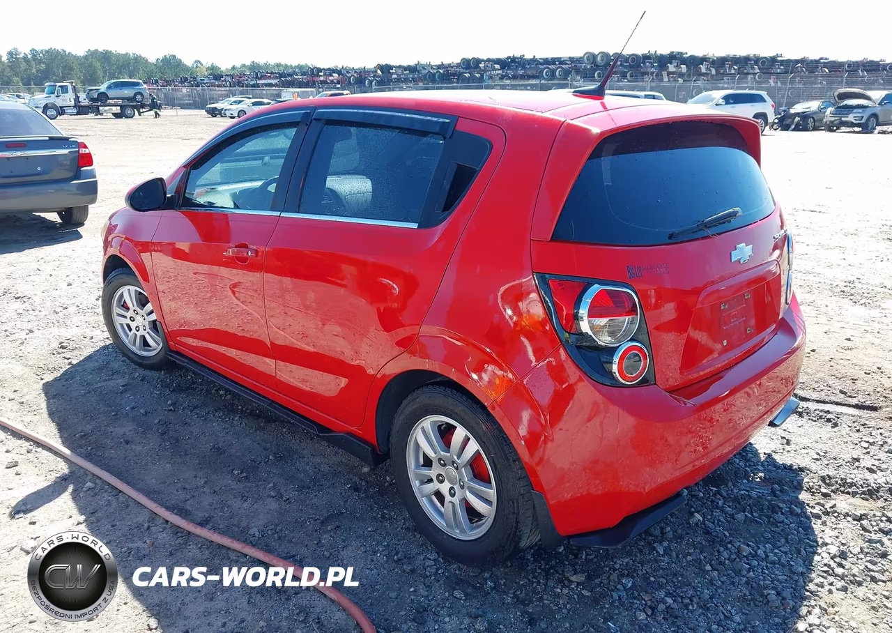2013 Chevrolet Sonic Lt Manual VIN:1G1JD6SB1D4108533 - 3