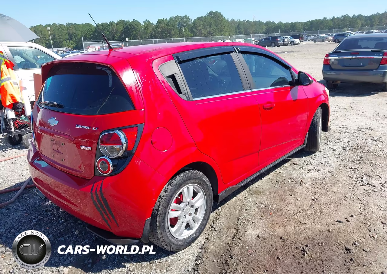 2013 Chevrolet Sonic Lt Manual VIN:1G1JD6SB1D4108533 - 4