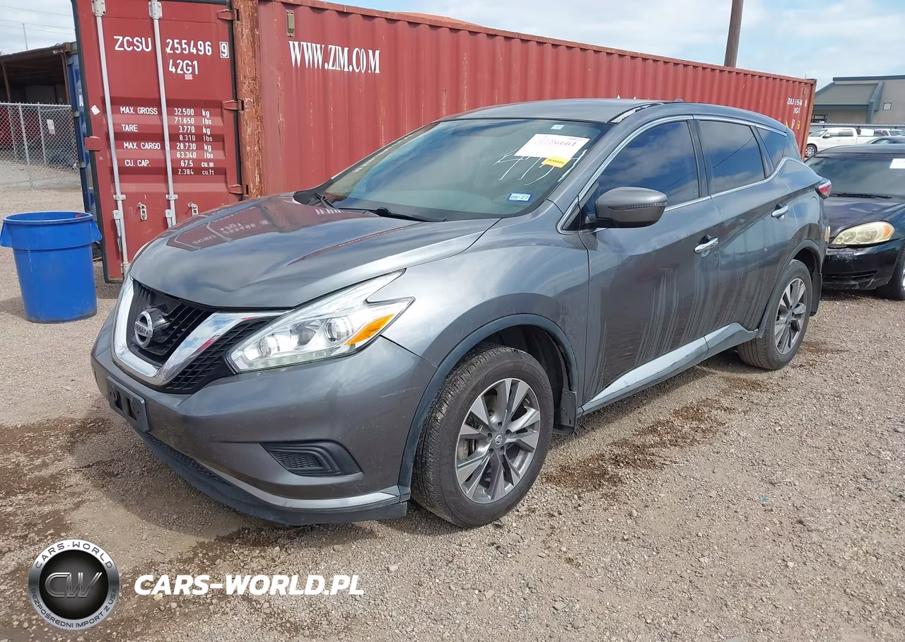 2017 Nissan Murano S VIN:5N1AZ2MG8HN164734 - 2