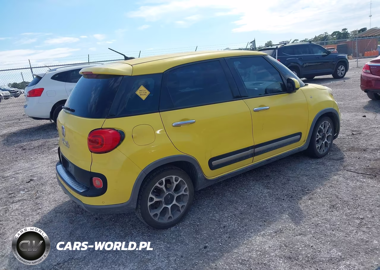 2014 Fiat 500L Trekking VIN:ZFBCFADH8EZ021671 - 4