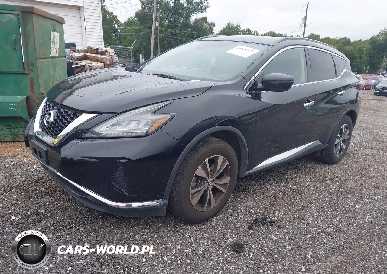 2020 Nissan Murano Sv Fwd VIN:5N1AZ2BJ1LN100610 - 2