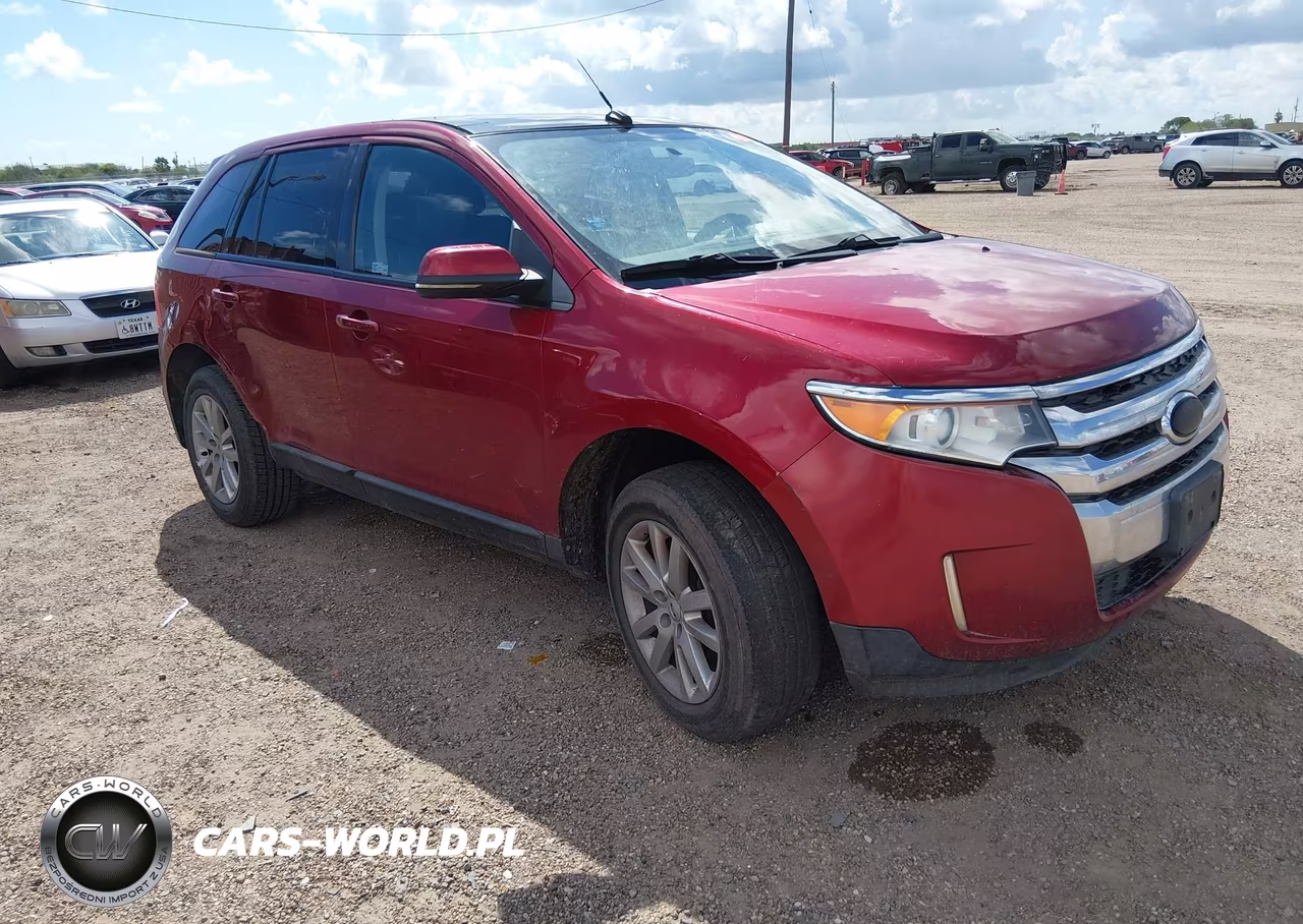 2013 Ford Edge Sel VIN:2FMDK4JCXDBB26555 - 1