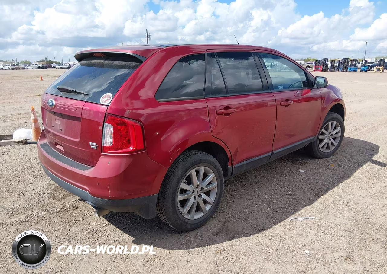 2013 Ford Edge Sel VIN:2FMDK4JCXDBB26555 - 4